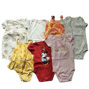 Baby Toddler Girl Summer Clothes Bodysuits Dresses Rompers Size 12-18 Months
